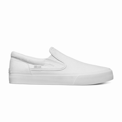 DC Trase Slip TX Slip-On Men's White Sneakers Australia Sale VUY-618